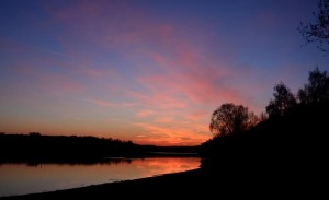 Igelsbachsee Abendlicht2