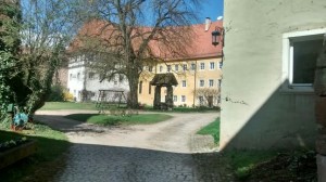 Schloss Sandsee Innenhof