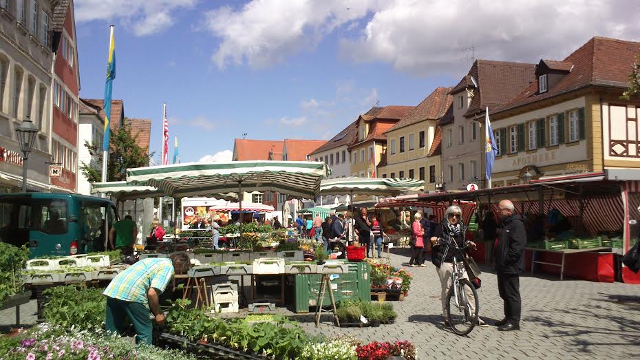 Wochenmarkt Gunzenhausen