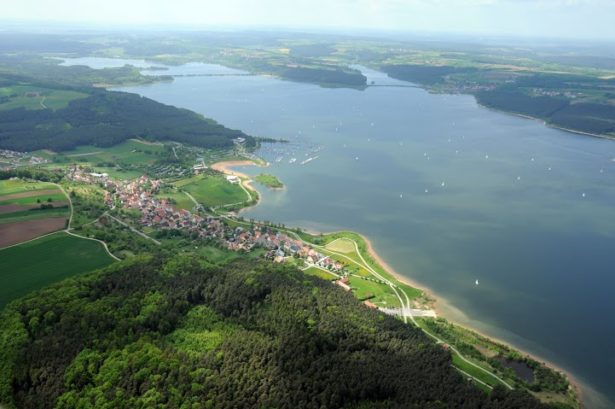 grosser Brombachsee Luftbild