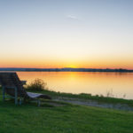 Sonnenaufgang am Altmühlsee - Seezentrum Wald